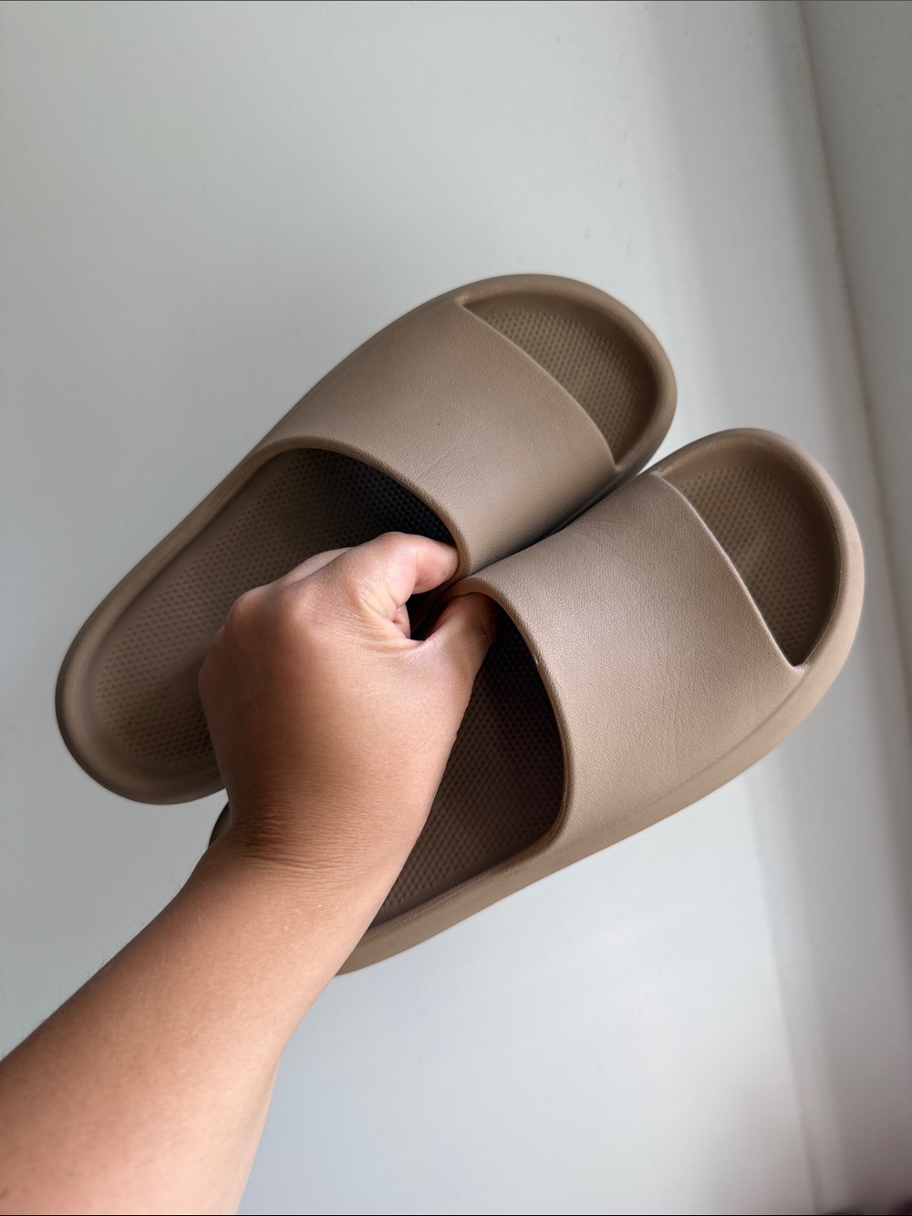 Nude Foam Slides Sandals size 7 Target